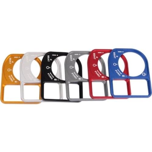 Motorcycle Modification Electric Door Decorative Cover Compatible with PCX150 Engine Start Stop Button Panel Cover F19A