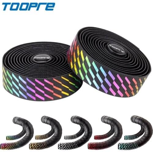 NEW Road Bike Bar Tapes colorful Handlebar tape EVA PU Tape waterproof race Cycling Toughness Vibration Damping Anti-slip tapes