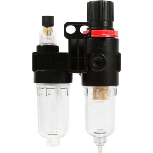 Air Filter Pressure Regulator,Oil Water Separator Trap Air Compressor Filter Airbrush Compresso
