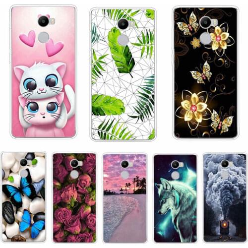 Silicone Case for Redmi 4 case bumper phone Cover For Redmi 4 soft printing protective coque