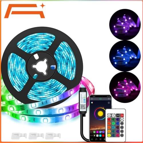 A+ led, LED strip lighting, Led Lights for Bedroom , Smart Led Strip Lights with App Control remote control,Color Changing Light