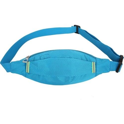 Luminous Portable waist pack for Men Women Fanny Pack Bum Bag Hip Money Belt Mobile Phone Bag Close-fitting Belt