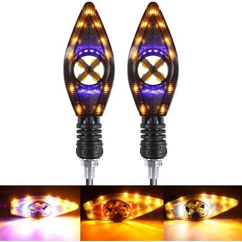 For Suzuki GSXS1000 GSXS750 GSR600 GSR750 600 750 KATANA Motorcycle Turn Signal Light Amber Flasher Indicator Blinker Rear Light