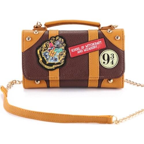 Magic Handbag PU Mini School Shoulder Bag Christmas Wallet Clutch Purse Xmas Gift Costume Cosplay Prop