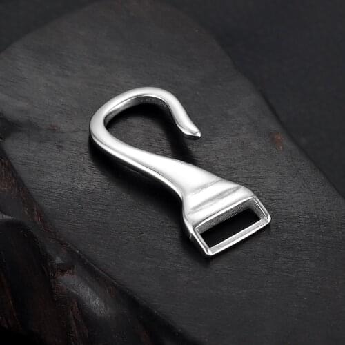 Stainless Steel Hooks Hole 11*3mm High Polishing Bracelet Clasp Jewelry Making Findings DIY Supplies Accessories Wholesale