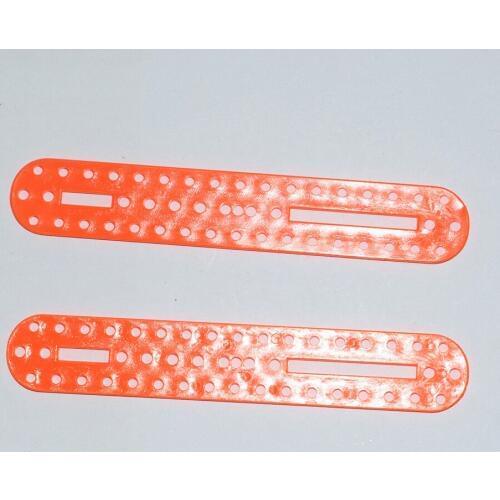 10/100pcs Porous plastic rod / robot parts / quadruped robot stand / leg joints/toy accessories/Technology model parts