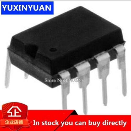 10PCS/LOT MCP602-I/P DIP8 MCP602 DIP DIP8 2.7V to 5.5V Single Supply CMOS Op Amps