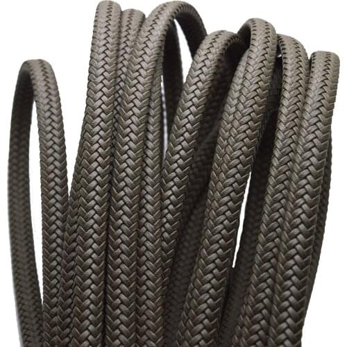 2m/lot Approx 10*6m Wide Super Fiber Braided Leather Rope String Cord For Jewelry Making Bracelets Craft Jewelry Accessories