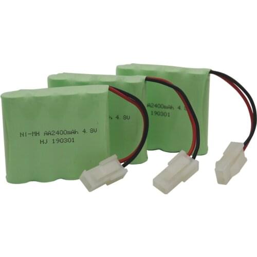 3pcs/packaging 4.8V 2400mAh AA 4 in 1 Ni-Mh battery set Huanqi RC Tank 508 550 RC Car HQ 611 605
