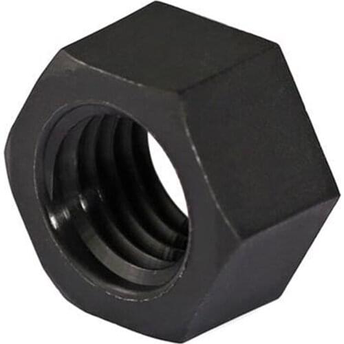 5-50Pcs Black Or White Or Clear Nylon Hex Nuts Plastic Hexagon Nut Acrylic Transparent Screw Cap M2-M20