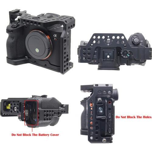 A7R4 Aluminum Camera Cage for Sony A7R4 Camera Protective Cover Case Professional Frame Video Stabilizer Mount