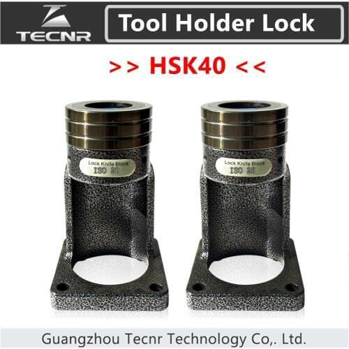 HSK40 tool holder Bearing lock knife seat block Locking device ball lock cutter