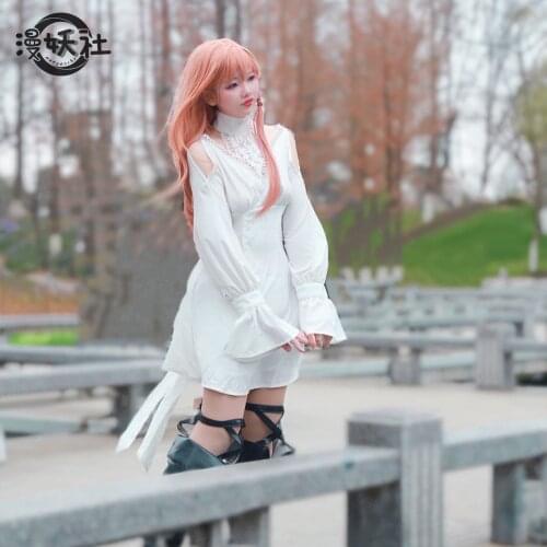 The Anime FINAL FANTASY XIV: A Realm Reborn cos Ryne Miko of Light suit cosplay costume LL