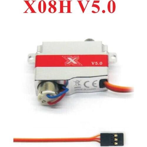 KST X08H V5.0 Metal Gear 2.7kg.cm@7.4V 9g Digital Wing Coreless Servo for RC Model Operation Voltage 3.8-8.4V