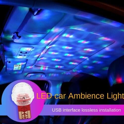 Mier DJ little magic ball kkob color lamp mobile phone atmosphere lamp music voice control magic ball crystal USB lamp