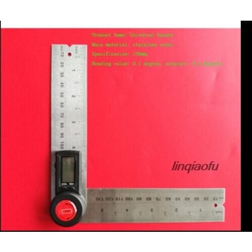 Mini stainless steel ruler two in one electronic digital display angle ruler Million energy angler woodworking square