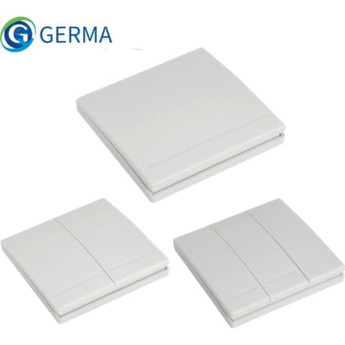 GERMA 86 Wall Panel Wireless Remote Transmitter 1 2 3 Button RF Switch For Light Lamp Bulb Home Living Room Bedroom Corridor