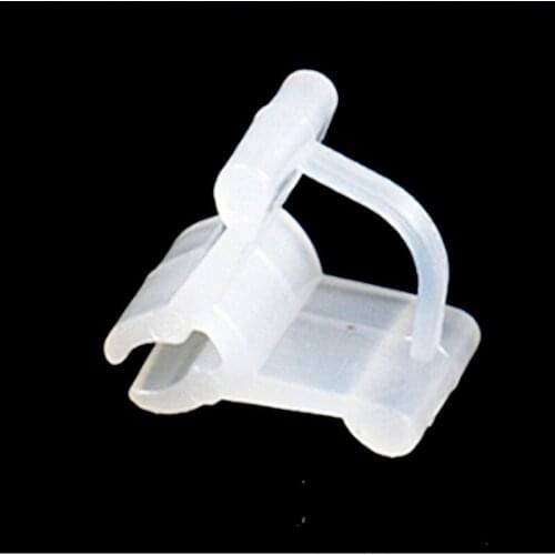 Plant Cages 50pcs/set Garden Grafting Clips Plastic Transparent Vegetable Flower Plants Grafting Clips Gardening Ornaments Tools