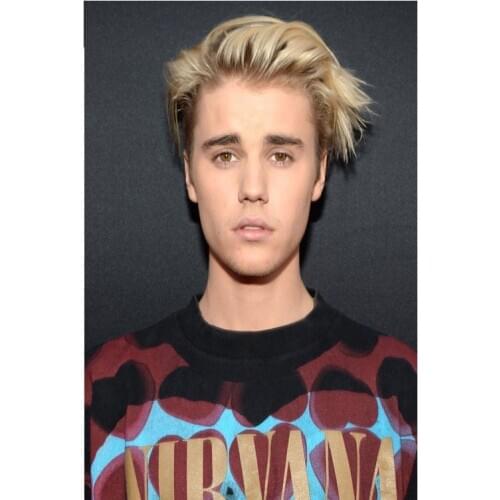 A popular star Justin Bieber poster Home Decoration Wall Poster Print Stylish Retro Decor Nice Poster 50x75cm u201625