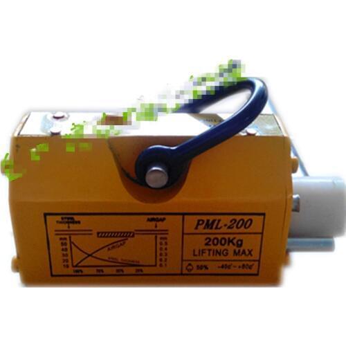 0.2T (200kg) portable permanent magnetic lifter crane metal lifting tool steel sheet magnet lifter