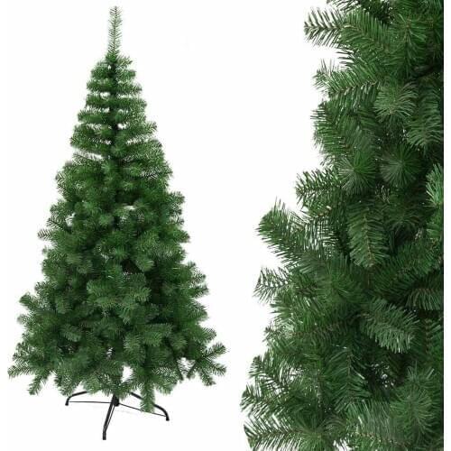 Rainbow Christmas tree Artificial Holly, Natural green, Material PVC, support deMetal