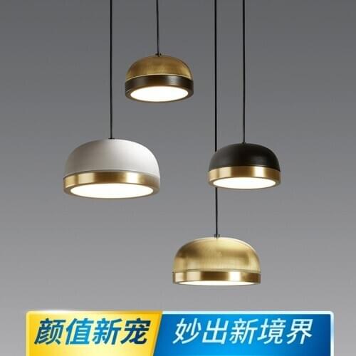 Northern Europe Style Metal Semi-circle Stainless Steel Originality Chromatic Aberration Collocation Design Small A Chandelier