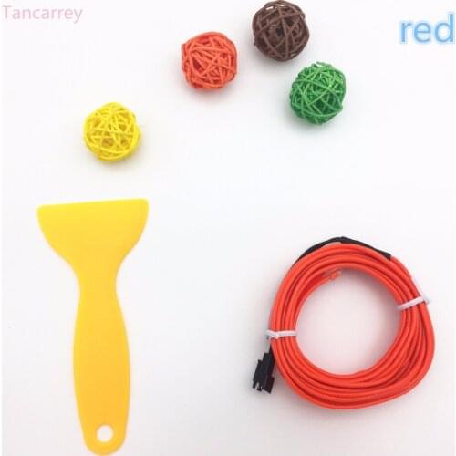 Car Styling Neon Light Interior Decoration Strip Accessories For Volkswagen VW Polo Golf 4 6 5 7 Jetta MK5 MK6 POLO Passat B5 B6