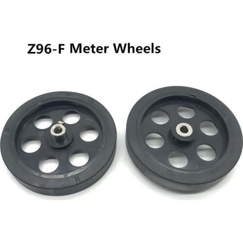 2x Wheels 5 digits Z96-F Scroll/Rolling wheel counter Textile Machinery meter - counting Measuring length