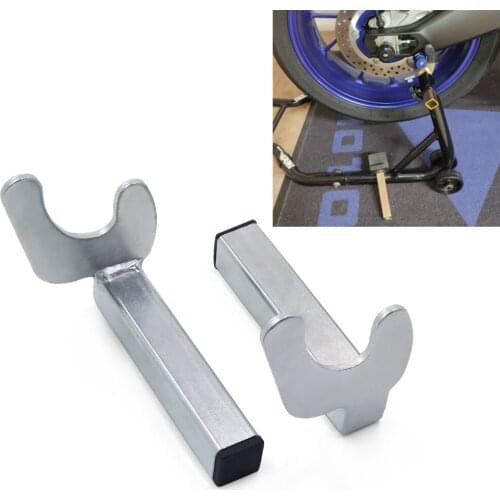 Universal Motorcycle Bike Stands Wheel Support Frame Stand Single Sided Swing Arm Lift Tripod Hooks Hook Fork U-style