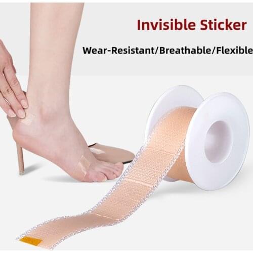 1Roll Invisible Sticker Self-Adhesive Anti-Wear High Heel Women Prevent Blister Foot Pain Relief Finger Care Tools Protector