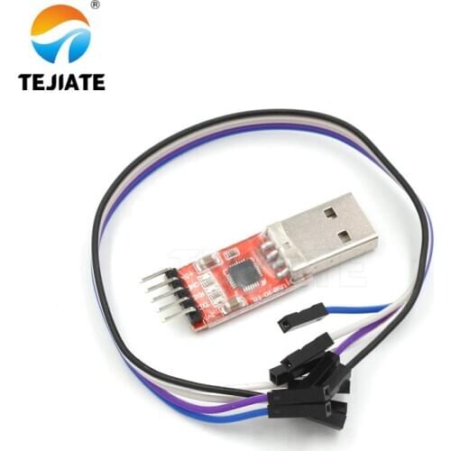 1PCS CP2102-USB To TTL-USB To Serial Port Module UART STC Downloader With 5 DuPont Lines