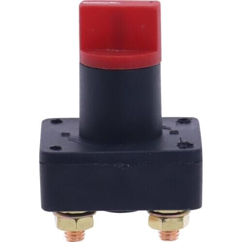 1pc 100A Battery Isolator Isolation Switch Disconnect Power Cut Off Kill Switches For RV Boat Car Truck Auto Yacht