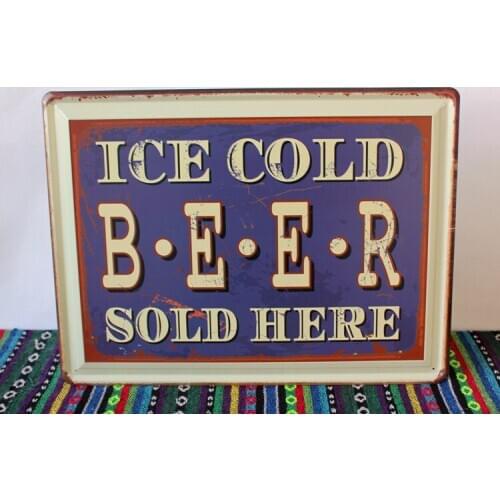 30pcs/lot Metal Sign shabby chic Metal tin signs Art wall decor Home Cafe Restaurant Metal Paintings N-03 Mix order 30*40 CM Fre