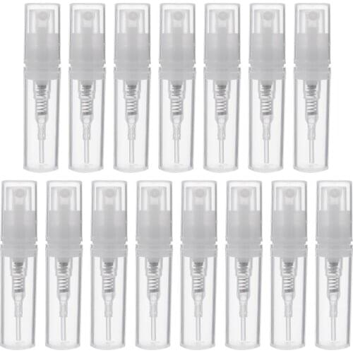 30pcs 2ml Transparent Empty Bottles Perfume Useful Sprayers Makeup Holders
