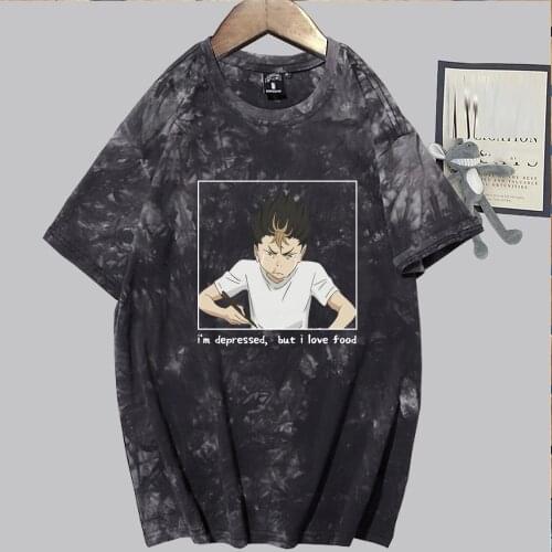 Anime Haikyuu T Shirt Karasuno Fly High Short Sleeve Casual Men Funny Tshirt Clothes Male