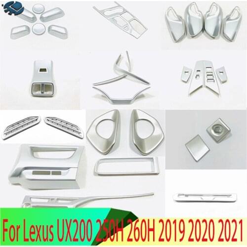 For Lexus UX200 250H 260H 2019 2020 Car Accessories ABS Inside Interior Cover Trim Full Set 29 Pcs