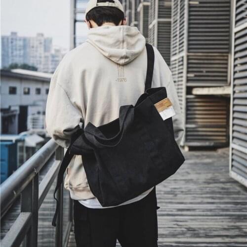 Large Capacity Canvas Messenger BagsUnisex Shoulder Crossbody Bag Designer Handbag for Women and Girls Shopper Canvas Tote