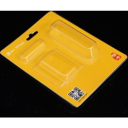 Custom Made Empty Slide Card Blister Packs,slide card blister packs with the paper card printing ---PX3195