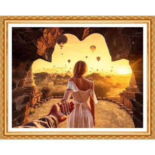 Romantic People Pictures 5D DIY Diamond Painting DIY Embroidery Decorations For Home Rhinestones Pictures