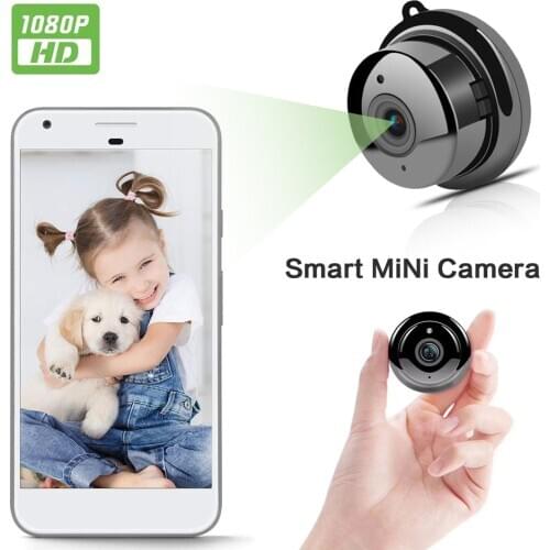 Mini IP Camera 1080P Wireless Home Security Camera Cloud Storage WIFI Small CCTV Night Vision Motion Detection Baby Monitor Audi