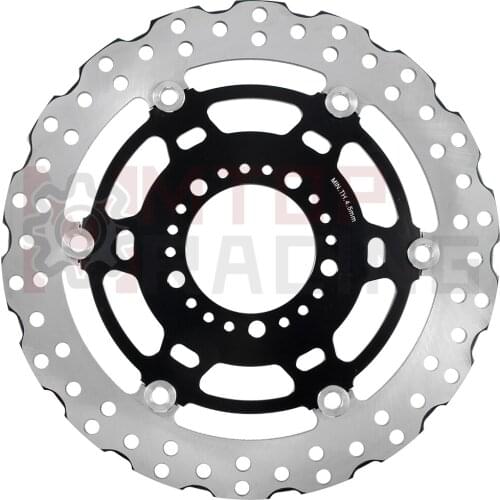 Motorcycle Front Brake Disc For Kawasaki Z800 2013 2014 2015 2016 41080-0577-5C Brake Rotor Gold Black