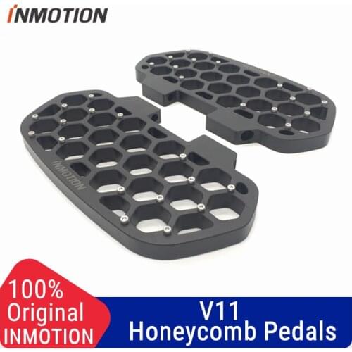Original INMOTION V11 Unicycle Honeycomb Pedals for INMOTION V11 Self Balance Scooter Metal Widen Pedal Monowheel Accessories