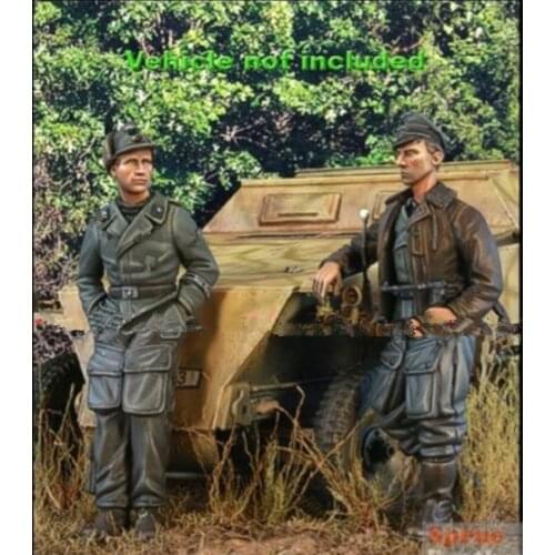 1/35 Resin Figure Model Kit Unassambled Unpainted 85(NO CAR)
