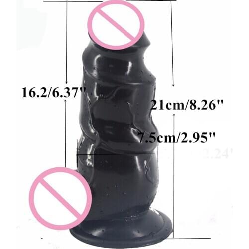 FAAK Thick Realistic Huge Dildo Sucker Adult Masturbate Big Artificial Penis Anal Plug Women Stuffed Fetish Men Toy Hot