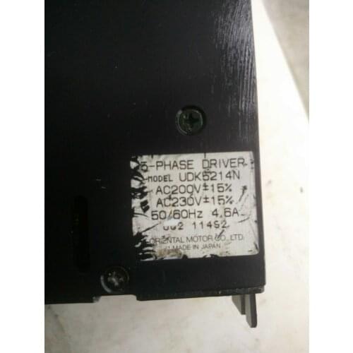 UDK5214N stepper driver , used in good condition . 80% appearance new , good working , free shipping
