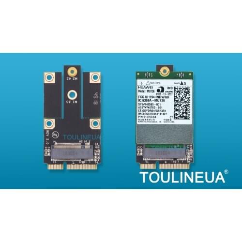 NGFF M.2 Key B To Mini PCIe Mini PCI-E Adapter For 3G 4G Moudle M2 to mini pcie for ME906E MU736 EM7345 ME936 EM7455