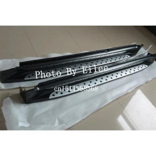 High quality aluminium FIT FOR Hyundai ix35 TUCSON 2011 2012 2013 2014 running board side step Nerf bar