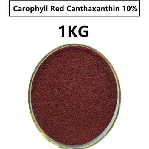 1KG Carophyll Red Canthaxanthin 10% Chicken Feed Additives Duck Feed Additives Fish Feed Additives Animal Feed Additives