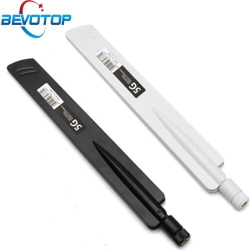 2pcs 5G 5.8G Antenna 8dBi RP-SMA or SMA Male Dual Band 5G 5.8G wifi Antena Black or White