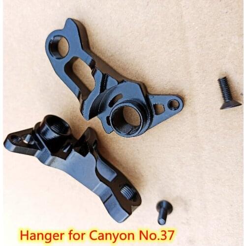 2pcs Bicycle parts MECH dropout For Shimano CANYON No.37 Exceed CF SLX 2016-2018 CANYON Exceed SL frame Gear derailleur hanger